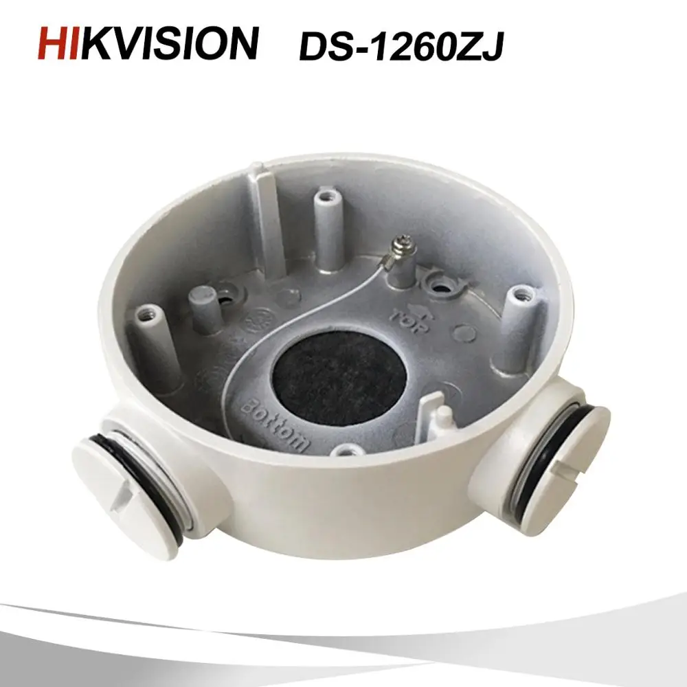 

Wall Mount bracket DS-1260ZJ CCTV Accessories Junction Box Suit For DS-2CD2632F-IS DS-2CD2642FWD-IS Bullet Camera CCTV Bracket