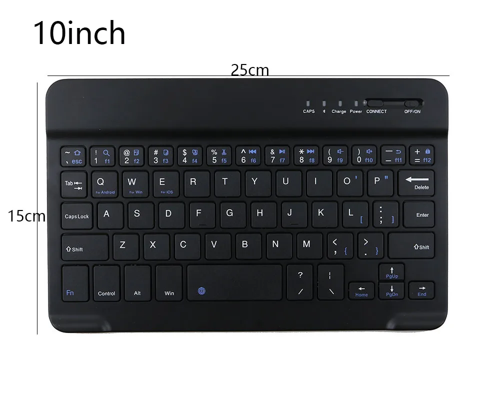Compact Wireless Bluetooth Keyboard – Ultra Slim Design for Tablets and Smartphones