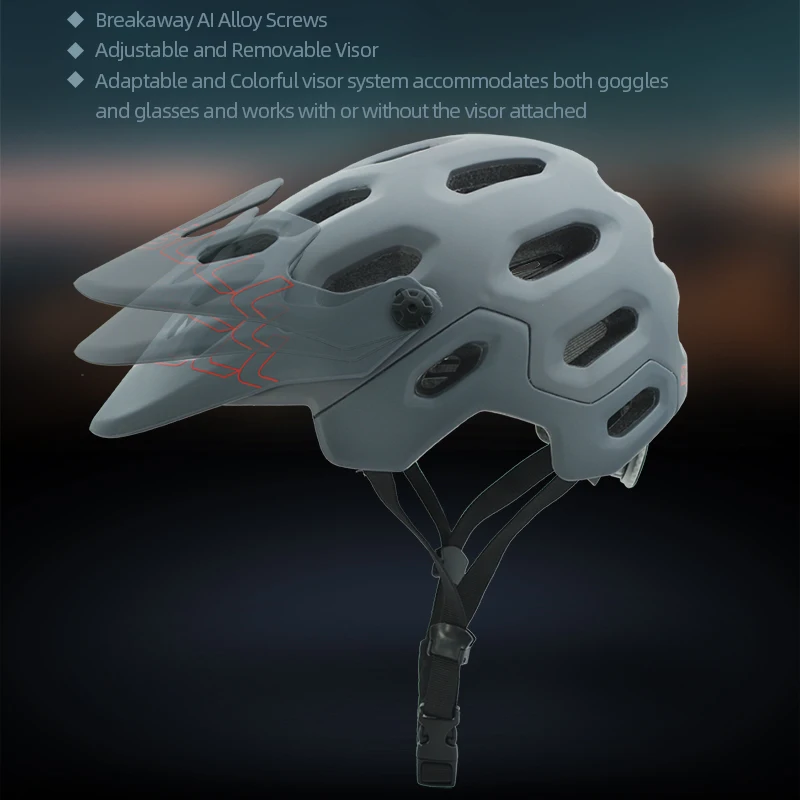 Mountain Bike Helmet for Men Women In-mold PC Shell With EPS Cycling Helmets Cap for Trail Enduro MTB Riding SportBicycle Cap