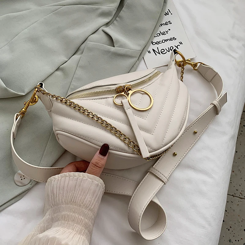 

Small PU Leather Crossbody Bags For Women 2020 Shoulder Handbags Female Travel Cross Body Bag Lady Fashion Chain Bag