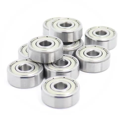Roulements à billes miniatures R4ZZ, roulements ABEC 5, 10 pièces, 1/4 "x5/8" x 0.196 "pouces, R4 ZZ, pour pièces de modèles RC 