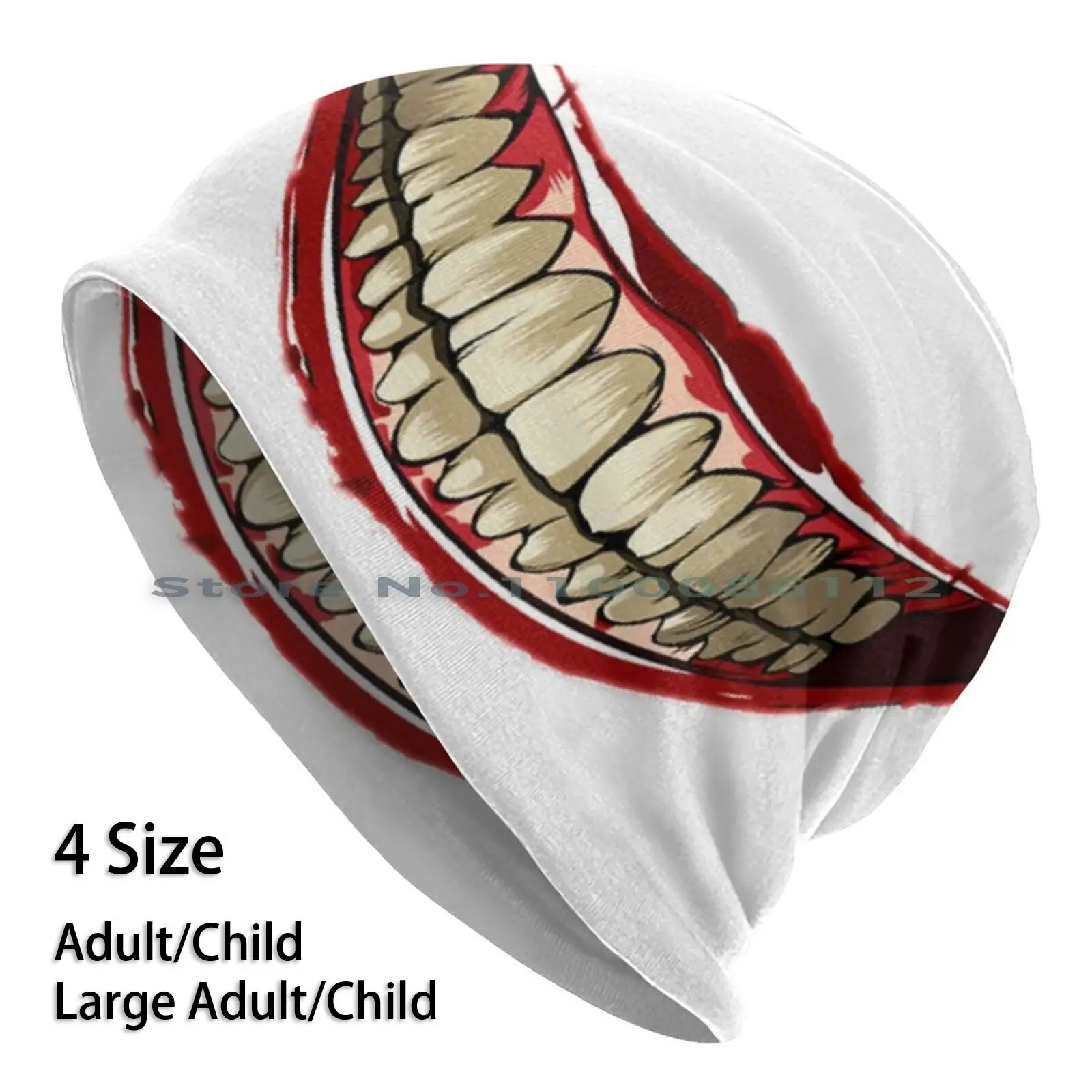 Joker Smile Face Mask Beanies Knit Hat Anime Persona 5 Mouth Smile Funny Shin Megami Tensei Arsene Face Game Movie Phantom