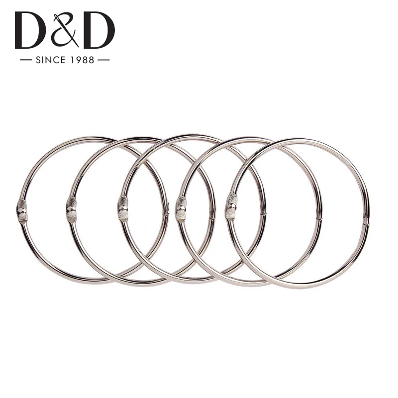 

5Pcs Thread Organizer Cross Stitch Thread Bobbins Floss Storage Holder Metal Ring for Embroidery Floss DIY Sewing Tools