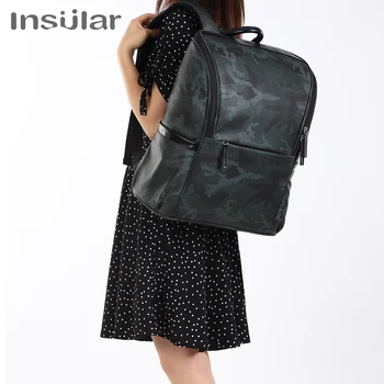 

Multifunctional Portable Diaper Bag Baby Travel Large Waterproof Camouflage Backpack Baby Diaper Changing Table Pads For Outdoor