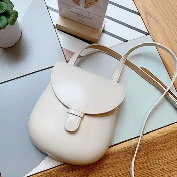 

New Saddle Shoulder Crossbody Bag Retro Fashion Pouch Women Small Messenger Bag Lady Handbag Luxury Brand Designer Phone Bag