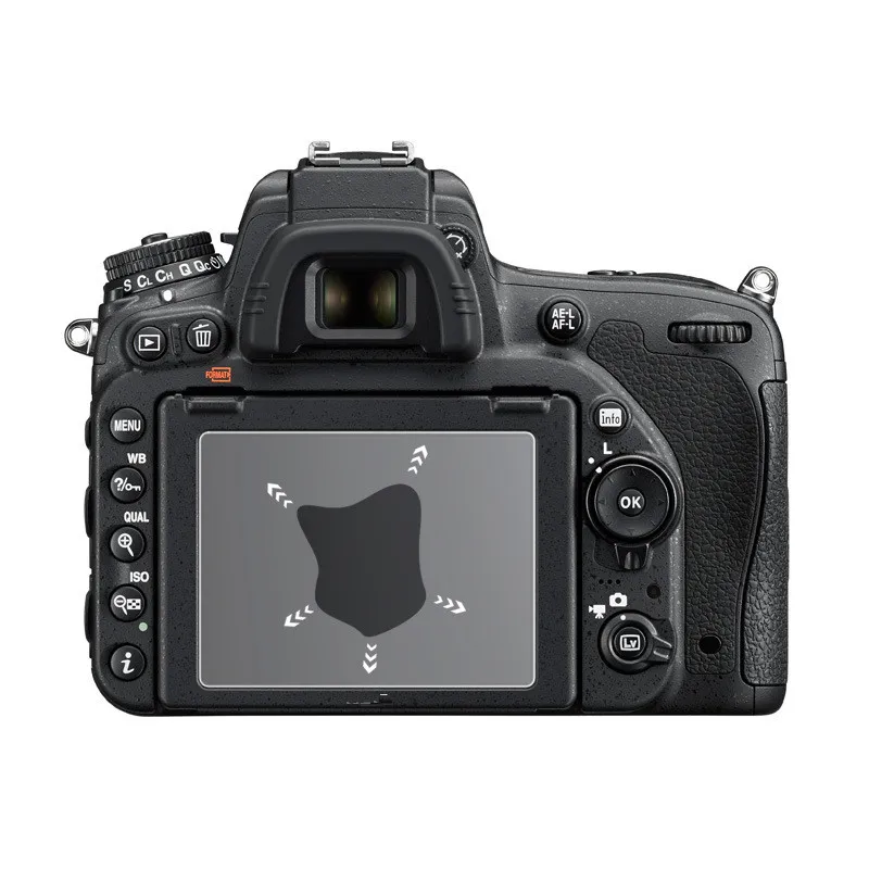 Camera Display Protector 9H camera Tempered Glass LCD Screen Protector 2 PCS For Nikon B500 D500 D600 D610 D750 D800 D810 D850 D90 D3000 D3100 D3200