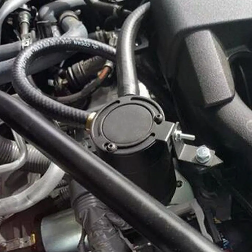 Generic Universal 3 Port Oil Catch Can Tank Compact Baffled Airoil