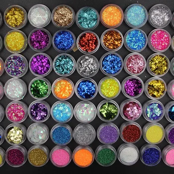

Nail Powder Colorful Glitter Dust Manicure Nail Art Tips Decoration D30