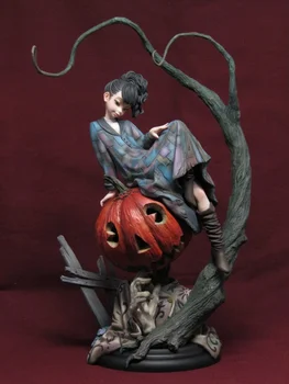 

GK hand-made wf2017 winter 1/7 trainee witch and big pumpkin white mold spot