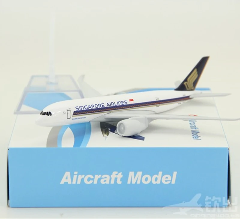 16センチメートル1:400スケール飛行機合金金属空気シンガポール