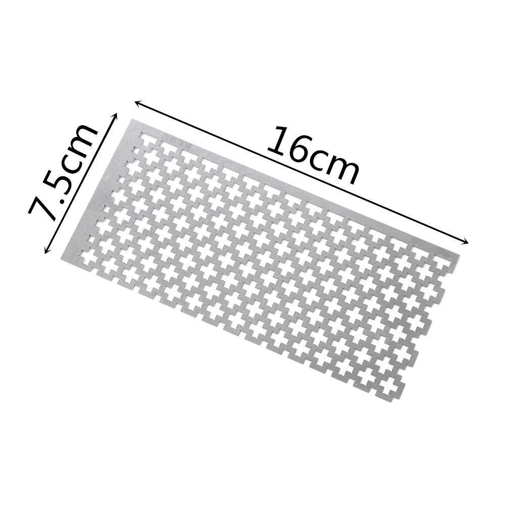 Круглая Алмазная точечная дрель линейка из нержавеющей стали DIY Алмазный