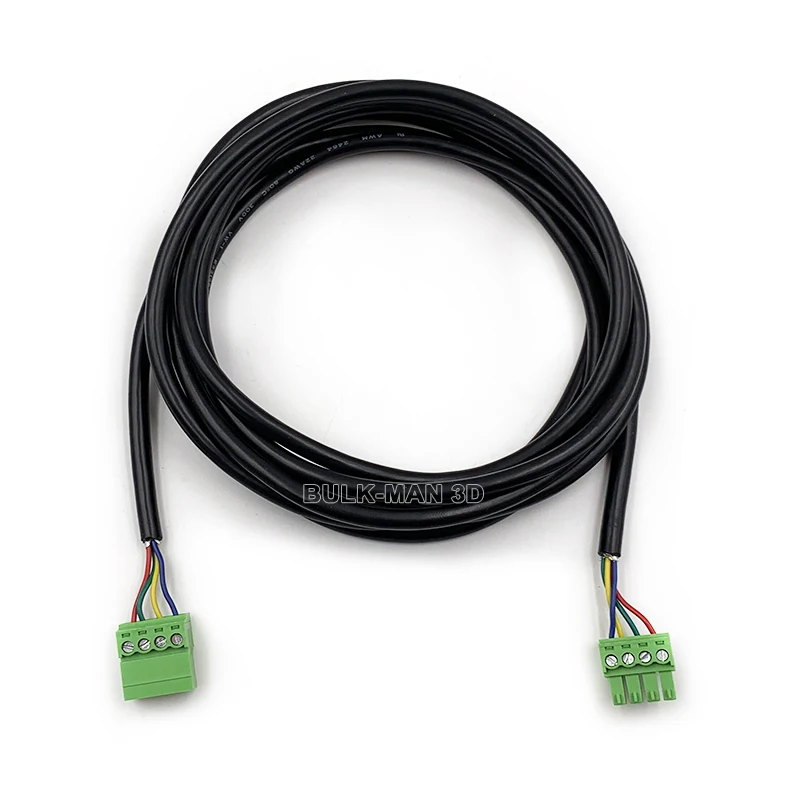 4-ядерный экранированный кабель Xtension 22AWG 2,5 метров с JST SM 4P гнездовой разъем Dupont мужской разъем для Nema23 шаговый двигатель