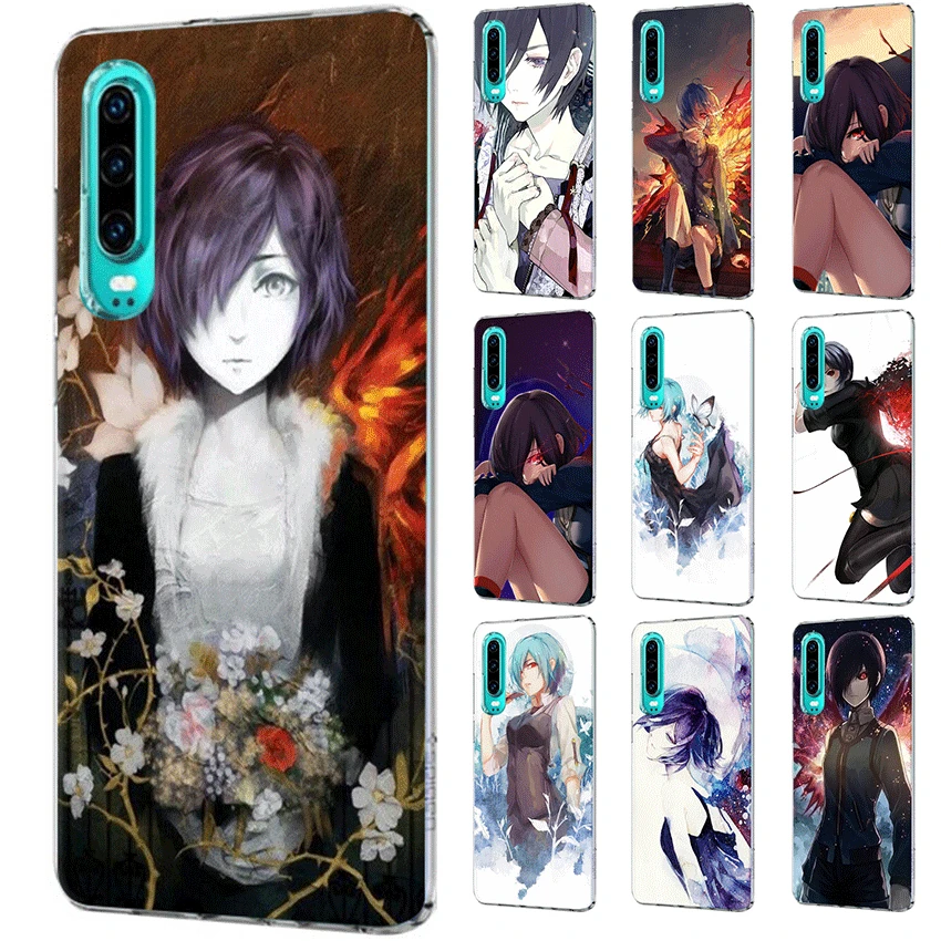Чехол для мобильного телефона Huawei Nova 2i 3 3i 4 5i 2 Y5 Y6 Y7 Y9 Prime Mate 10 20 Pro Lite Cover Touka Kirishima Tokyo