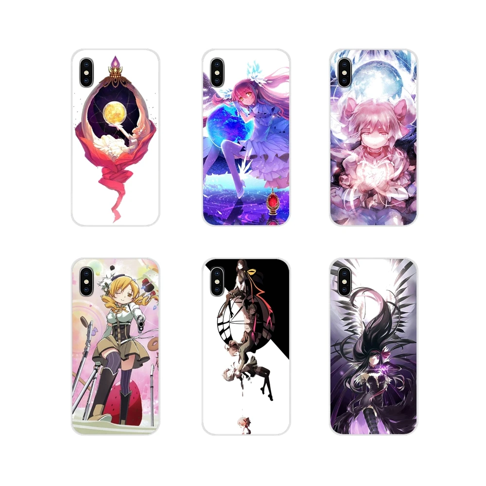 Прозрачный чехол из ТПУ для Huawei Honor 4C 5C 6X 7 7A 7C 8 9 10 8C 8S 8X 9X 10I 20 Lite Pro Puella Magi Madoka Magica |