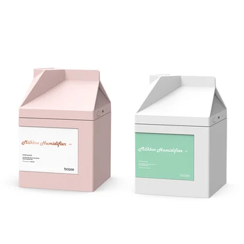 

BCASE Milk Box Humidifier USB Creative Mute Office Water Humidification Small Mini Humidifier Energy Saving