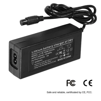 

42V 2A US UK EU Plug Charging Cable Power Adapter Charger For 2 Wheel Self Balancing For Hoverboard Scooter Cord