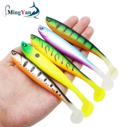 1pcs 10g 13cm Soft Bait Jig Wobbler Fishing Lures Japan Shad Swimbaits Artificial Bait Jig Head Fly Fishing Silicon Rubber Fish