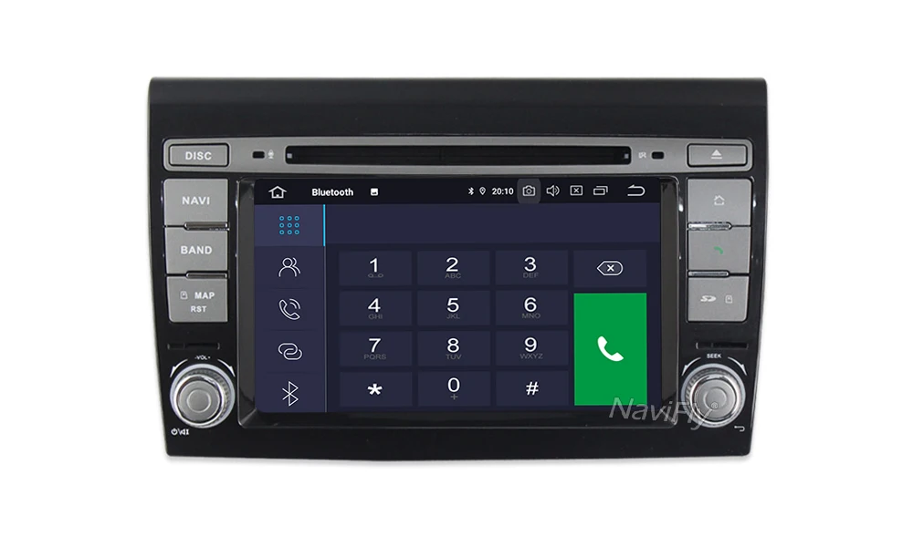 Perfect NaviFly IPS DSP Android 9.0 Car Radio Multimedia Player for FIAT BRAVO 198 2007 2008 2009 2010 2011 2012 2013 2014 Stereo GPS BT 15