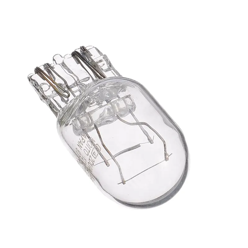 10pcs T20 7443 W21/5W R580 3800K Halogen Bulb Clear Glass  Daytime Running Light Turn Stop Brake Tail Bulb DRL Bulbs
