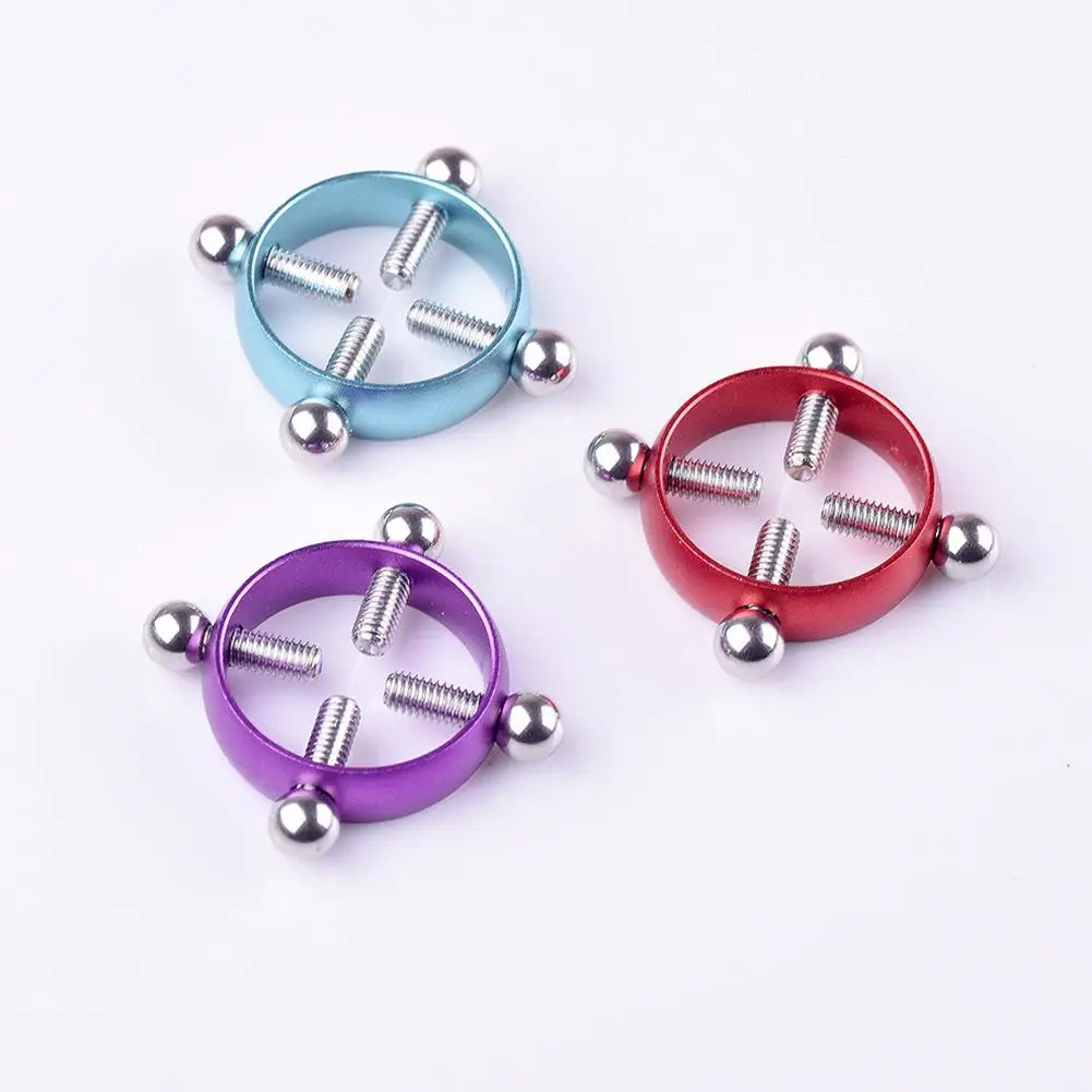 1 шт. женский красочный пирсинг груди ГВОЗДЬ ВИНТ колокольчик Кулон Мода