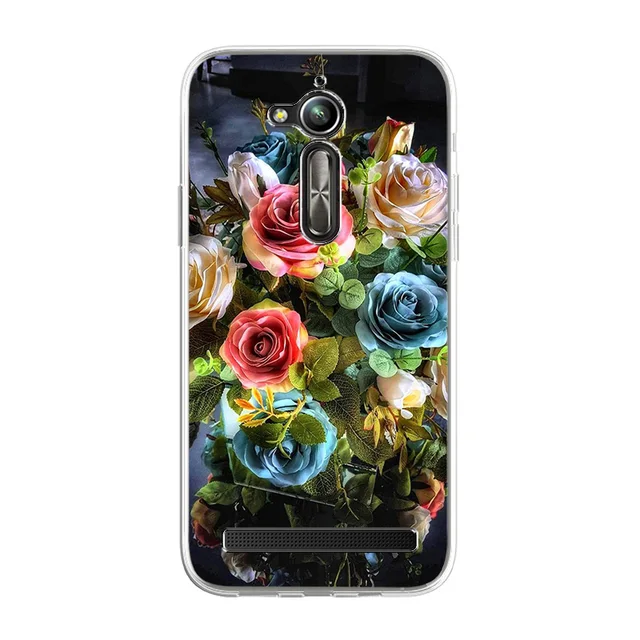 Case For ASUS ZenFone Go ZB500KL Case Silicone Soft TPU Phone Back Cover On ZenFoneGo ZB500KL 5.0 inch Shockproof Phone Bumper J229