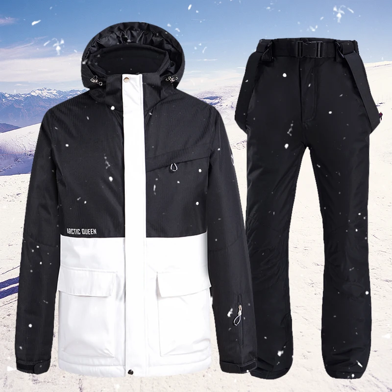 2021 New Women's Ski Suit Outdoor Waterproof Windproof Snowboard Jacket