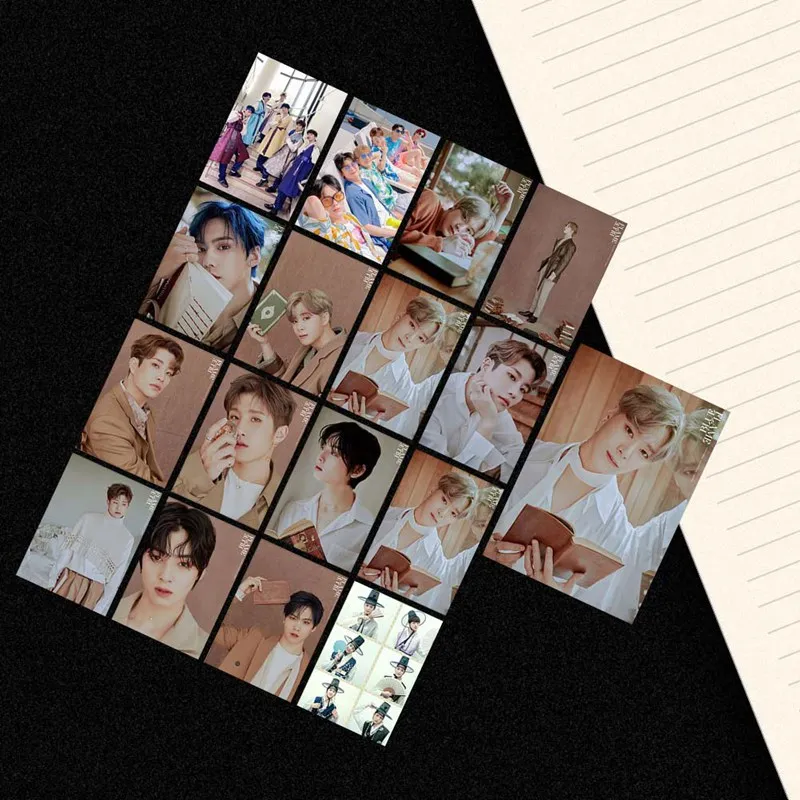 16 шт./компл. KPOP ASTRO альбом голубого пламени ломо карты фотокарточек липкий Фотокарта плакат подарок для концерта звезды веера для вечеринок, подарок