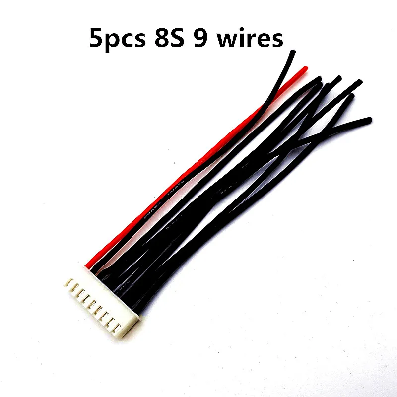 Details about   2S 3S 4S 6S 1P RC lipo battery balance charger plug Cable 22 AWG Silicon Wire tH 