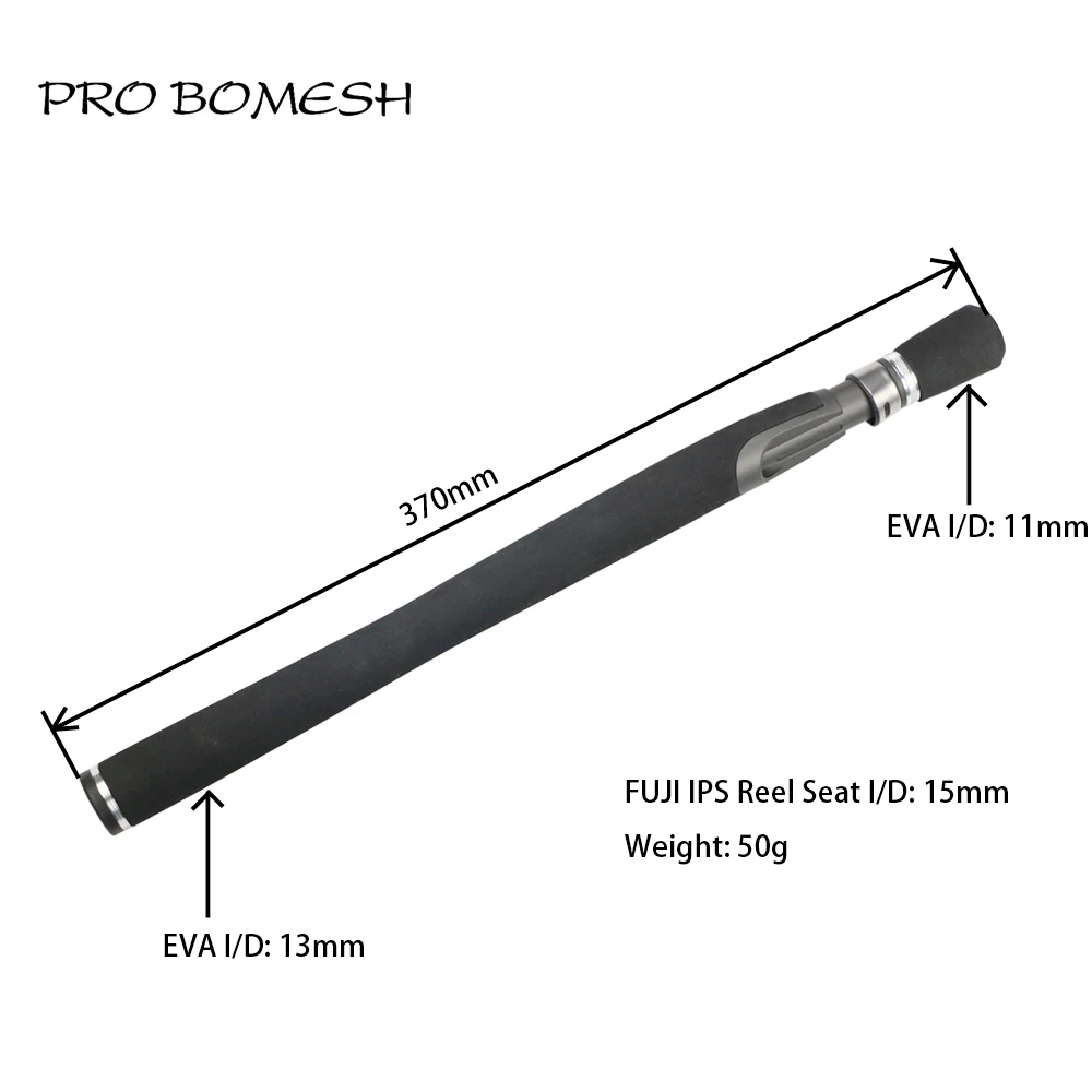 Pro Bomesh 1 комплект 50 г Fuji ips катушка спиннинг сиденья полная длина EVA ручка комплект DIY Удочка строительный компонент аксессуар