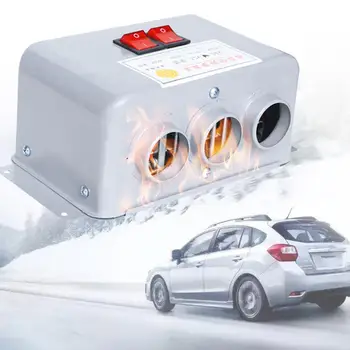

High Power Car Heater Winter Glass Fog Defrosting 12V/24V 500W/800W Engine Heating Machine Low Noise For Interior Thawing
