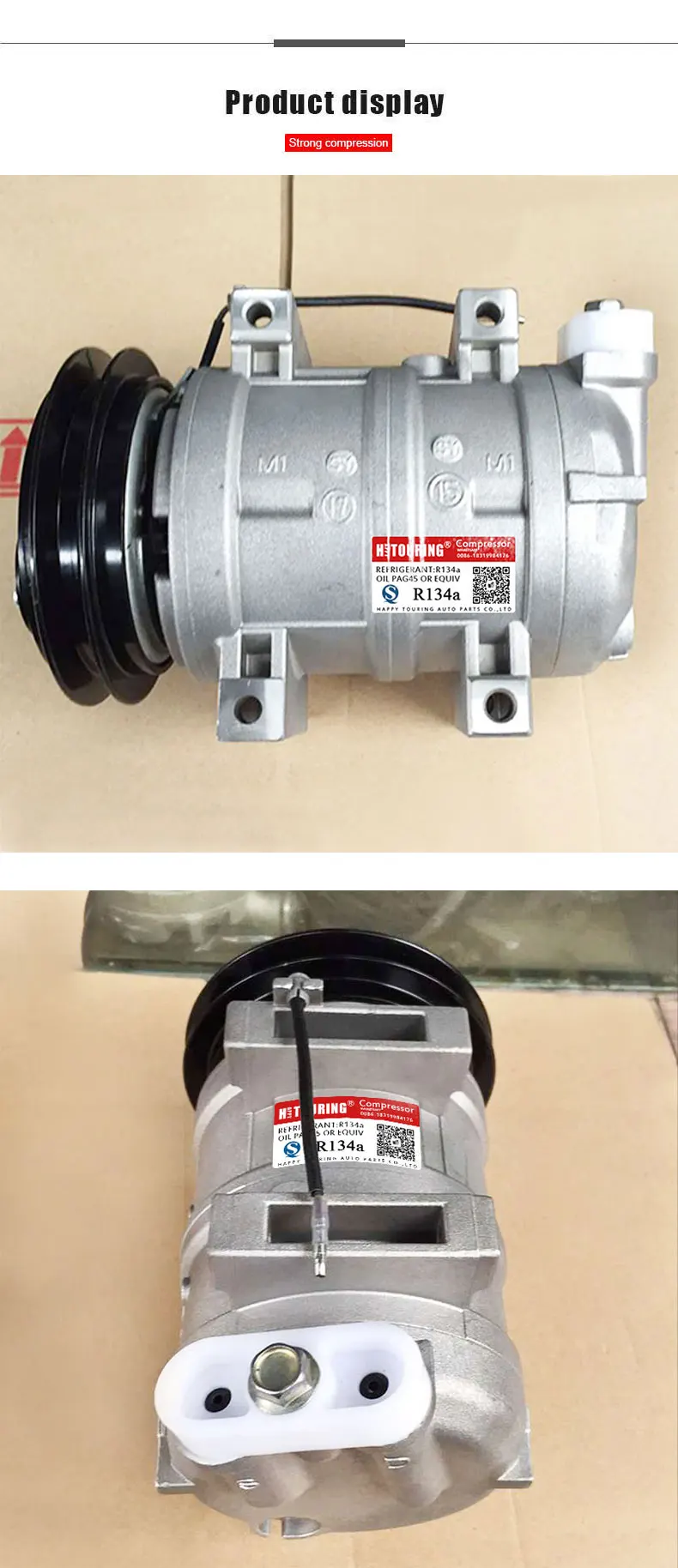 Для Mitsubishi L200 2,5 TD DKS15CH пикапа AC компрессор MR190619 MR190619V 506011-7303 506211-6523 506211-6522 506011-7303V 1PK