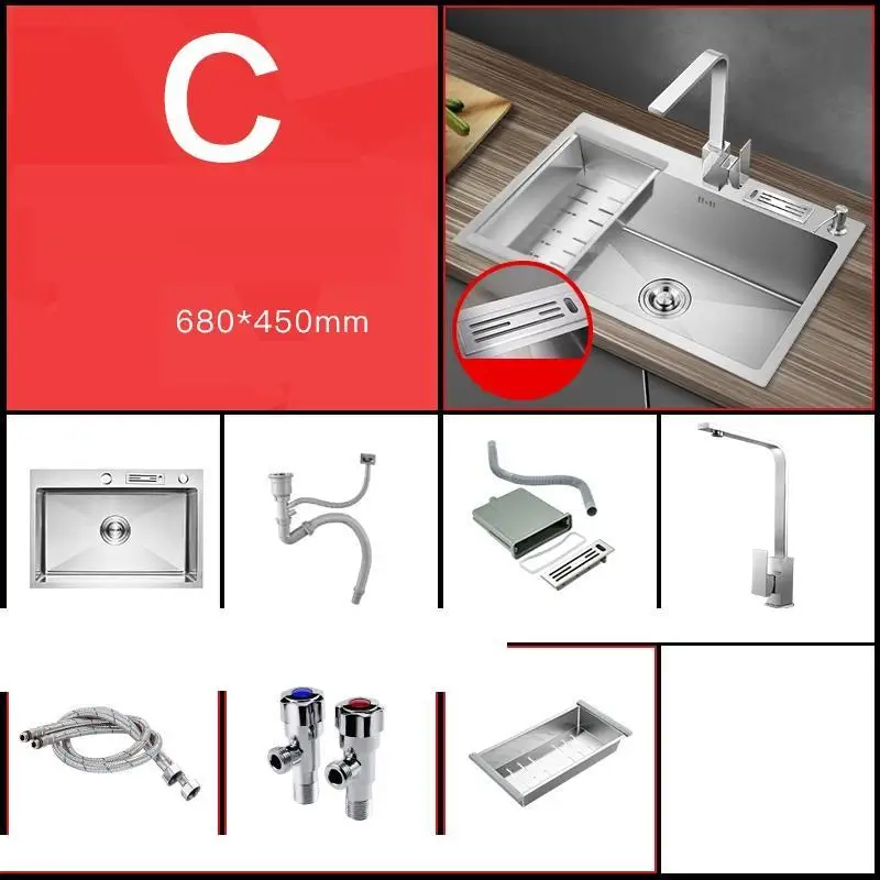 Version Q Dissipador Keuken Gootsteen Torneira Gourmet Acero Inox кухня Куба де Cocina Fregadero Pia Cozinha мойка овощей - Цвет: Version Q