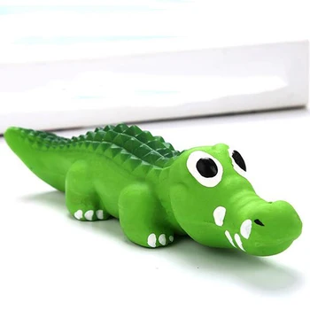 

Cartoon Crocodile Pet Dog Toy Animal Squeak Training Pet Molar Toy Pet Knock-resistant Teeth Sounding Toys
