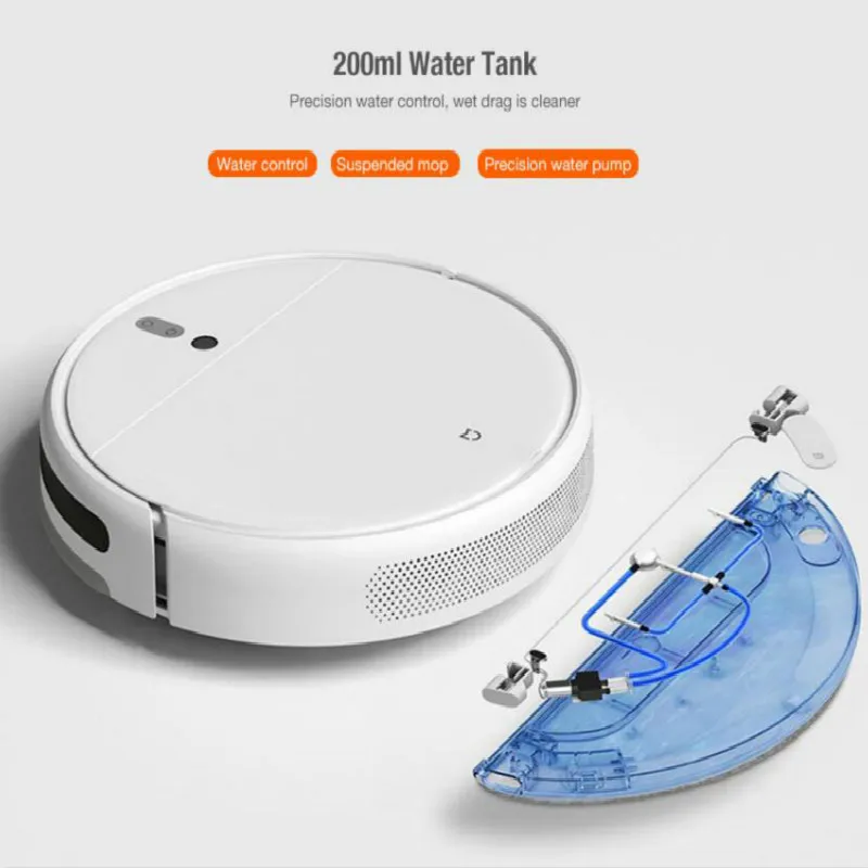 Xiaomi MIJIA 1C робот для уборки и 2400 мАч пылесос с визуальной динамической навигацией