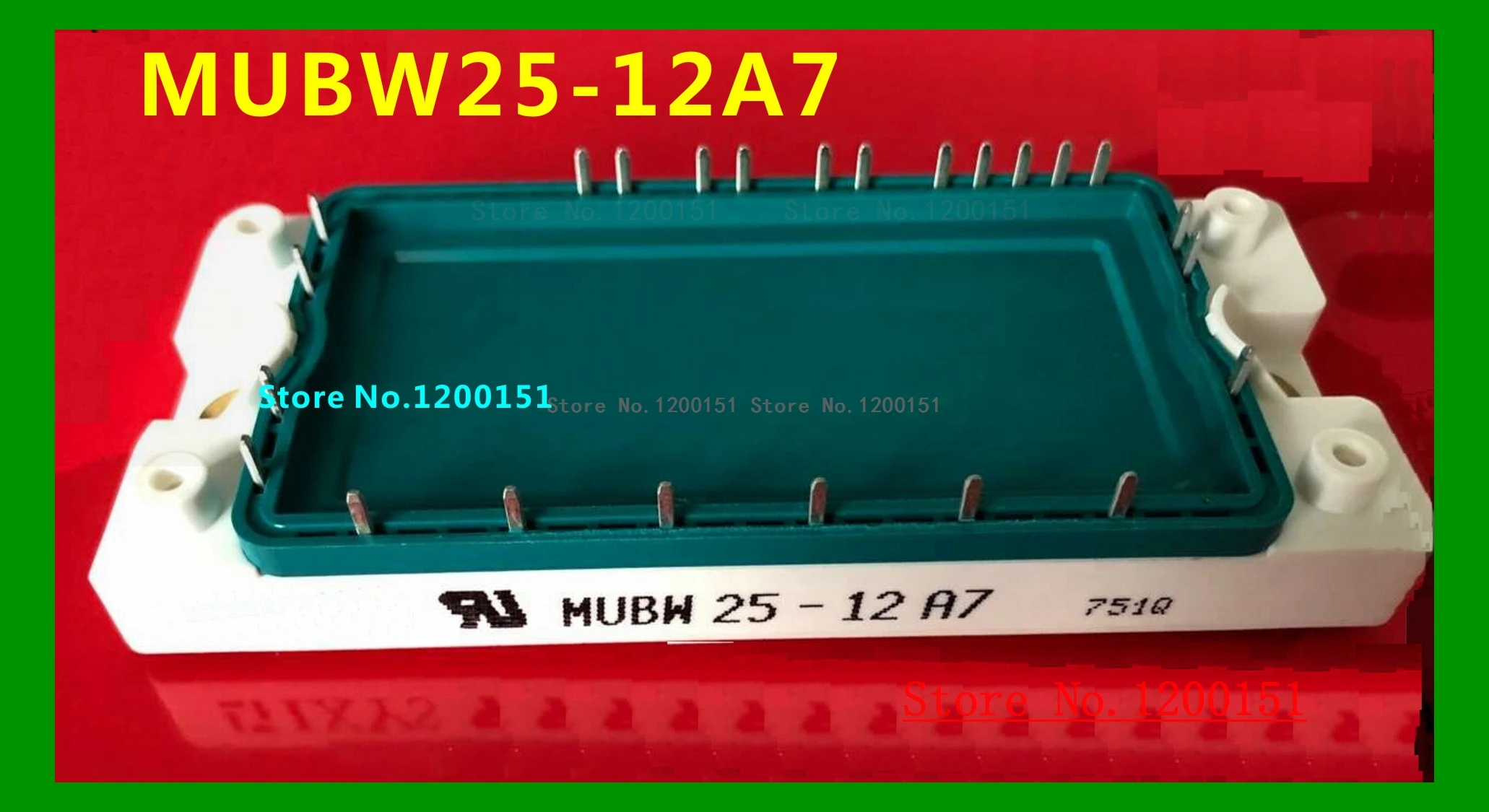 

MUBW25-12A7 MODULES
