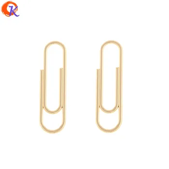 

Cordial Design 100Pcs 11*40MM Jewelry Accessories/Earrings Connectors/Clip Shape/DIY Making/Hand Made/Jewelry Findings Component