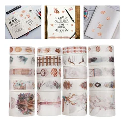 Kit de matériel pour Scrapbook, 20 rouleaux pour journal intime, fournitures artisanales 