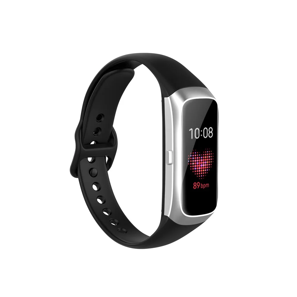 Силиконовый спортивный ремешок для часов на запястье Samsung Galaxy Fit аксессуары умных
