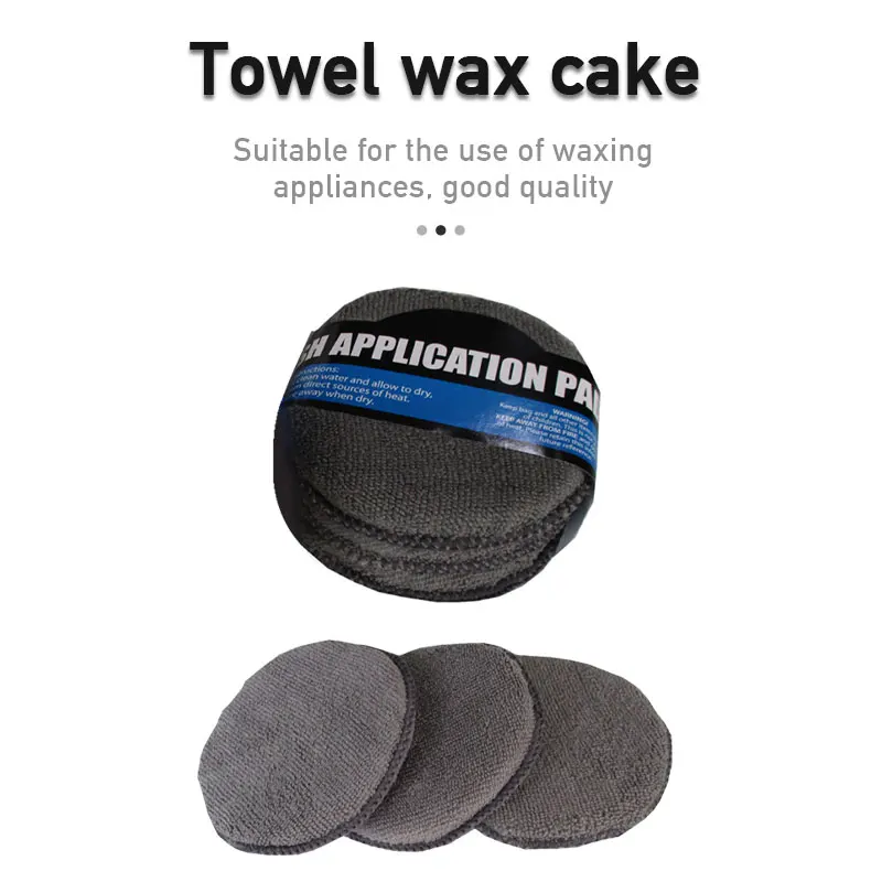 9pcs Car Wash Cleaning Kits Microfiber Auto Detailing Washing Tools Towels Blush Sponge Wash Glove Polish Care Applicator Pads 5