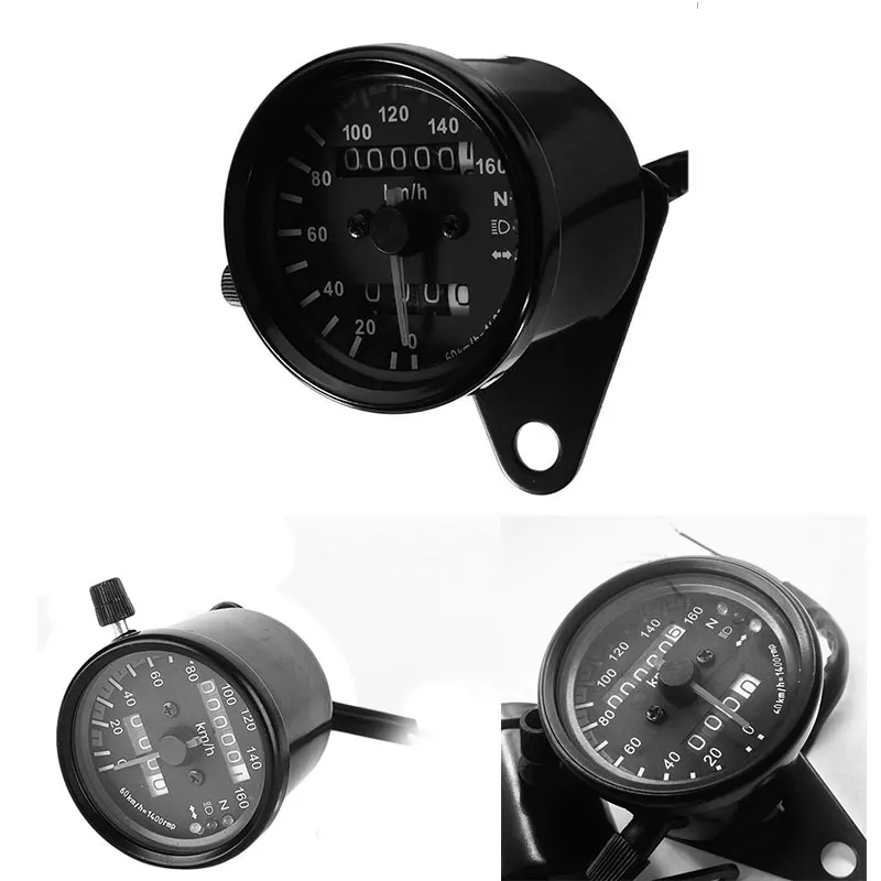 3 светодиодный DC12V экран, светодиодный индикатор подсветки, универсальный измерительный скорость, светодиодный измеритель скорости сигнала