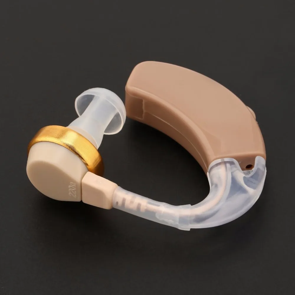 Набор слуховых аппаратов с 4 различными наушниками уход за ухом Регулируемый слуховой звук усилительное устройство усилитель звука