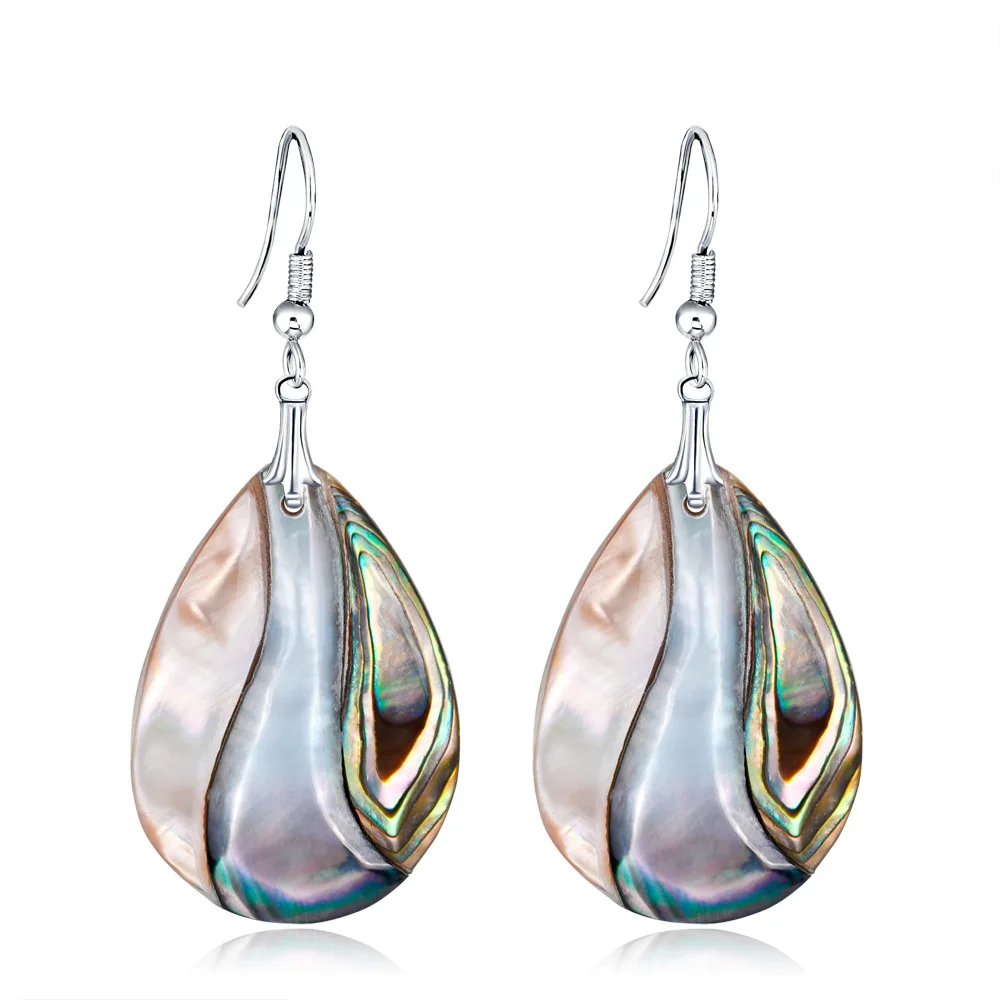 

Fashion Europe And America Abalone Shell Series Earrings Women's Elegant Earrings