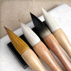 Large Calligraphy Brushes Bear Weasel Woolen Brush Chinese Spring Festival Couplets Hopper-shaped Brush Painting Caligrafia Pen