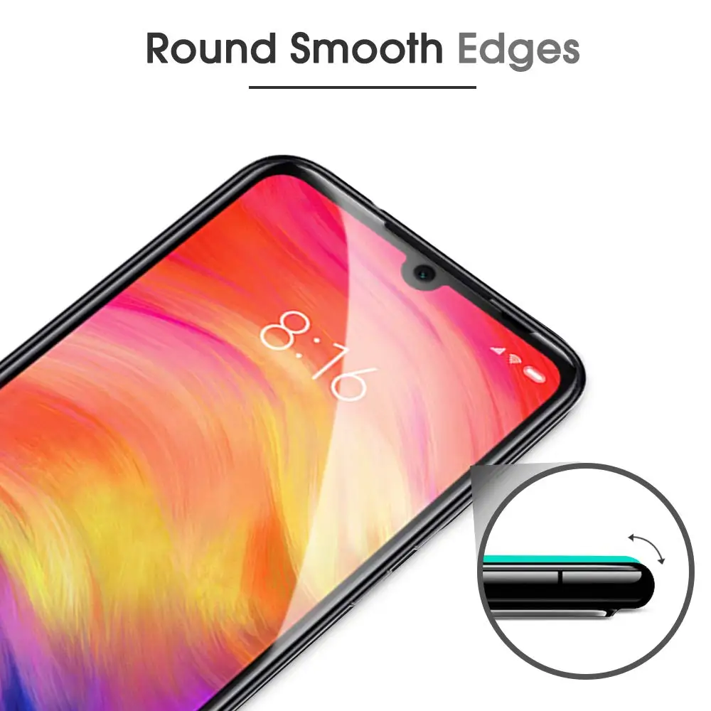 9H полное покрытие взрывозащищенное Закаленное стекло для Xiaomi Redmi Note 6 7 8 Pro Redmi 6 6A 7A K20 Pro HD пленка протектор экрана