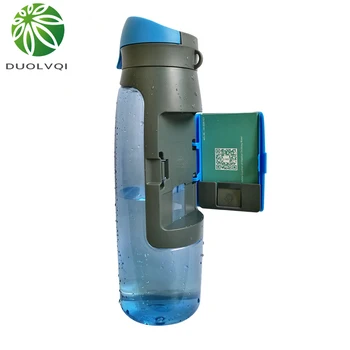 

Creative Sport Kettle Plastic Drink Bottle Outdoor Sports Water Bottles With Storage Wallet Portable Card Holder Function 750ml