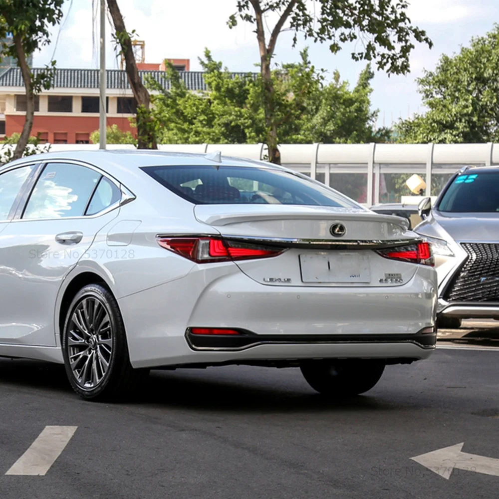 Подходит для Lexus ES260 ES300 ES200 черный спойлер ABS пластик заднее крыло праймер цвет хвост белый спойлер для автомобиля
