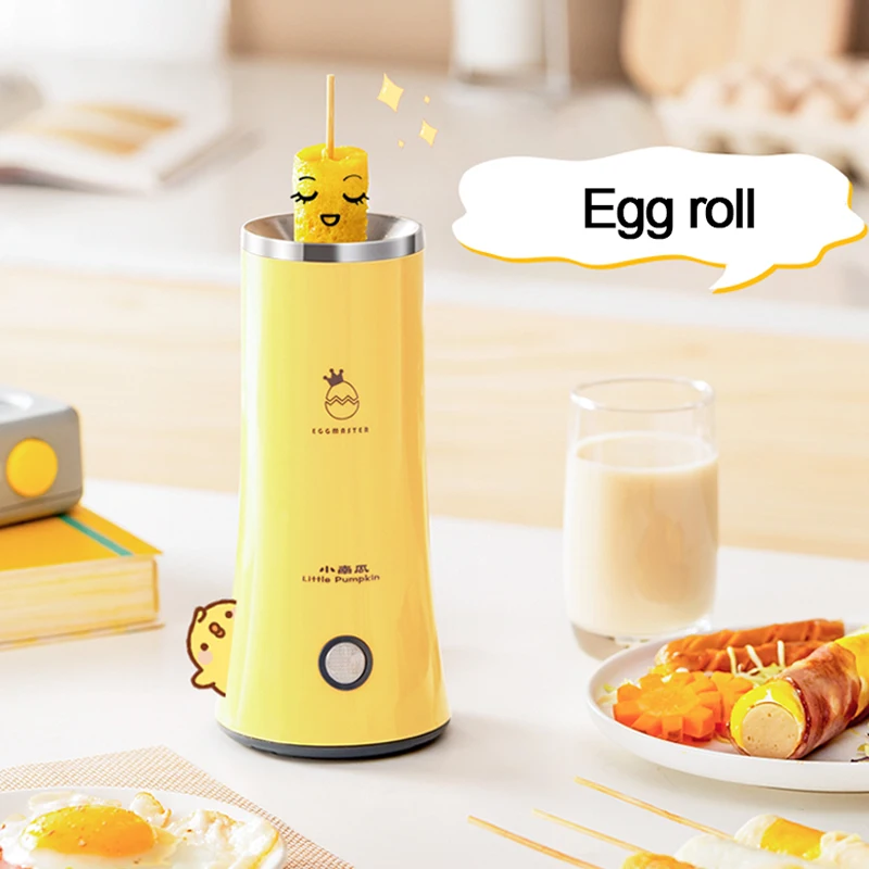 

Egg Roll Maker DIY Automatic Electric Egg Rolling Cooking Machine Egg Cup Omelette Master Sausage Machine Multicooker 220V