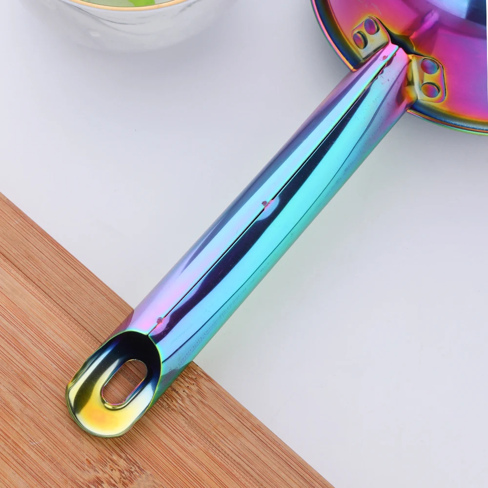 Stainless Steel Ladle 1Pcs Stainless Steel Water Scoop Long Handle Water Spoon Food Serving Spoon Soup Kitchen Ladle
