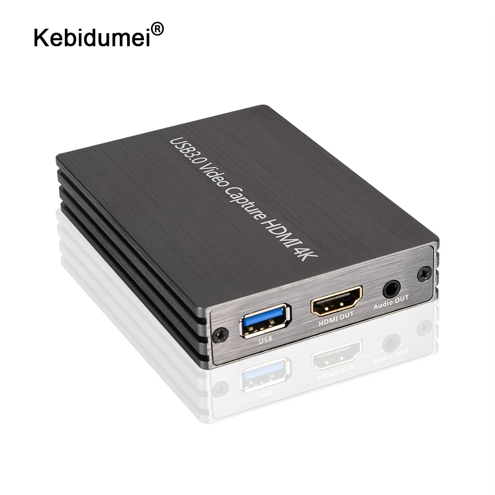 4K 1080P USB 3 0 карта захвата видео ключ 60 кадров в секунду HD видеорегистратор захват