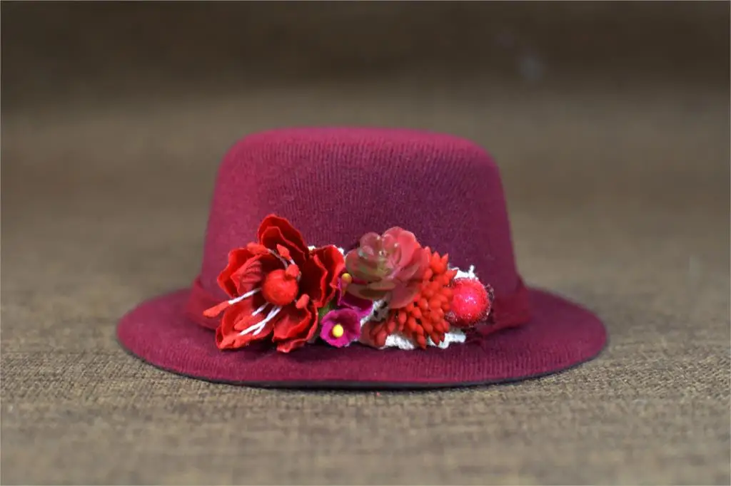 New original design baby princess small hat newborn photography props photo cute hat studio party